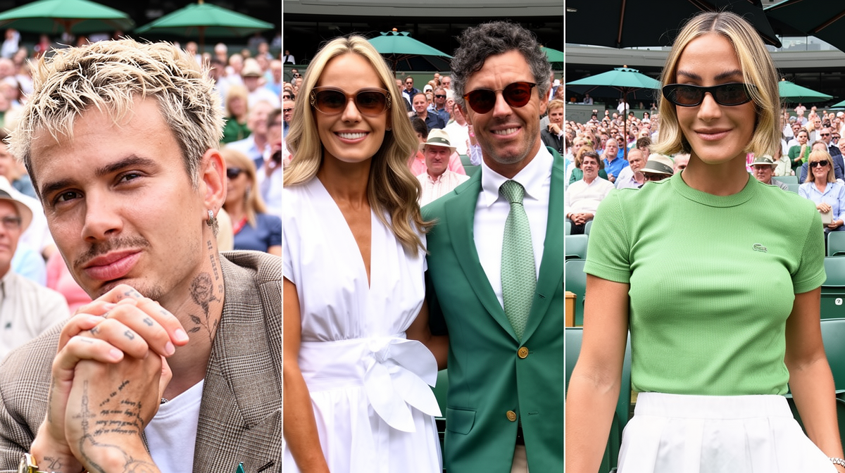 万博manbetx注册 - 24小时直击 | Wimbledon 2026 第3日：、Rory McIlroy与Frankie Bridge 现场观战 - 万博manbetx